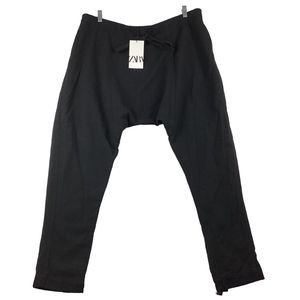 Zara Pants Women’s XS/S Black Grupo Inditex MC Hammer 90's New with Tags Harem